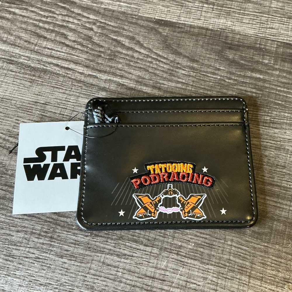 Star Wars Black Tatooine Podracing Card Holder